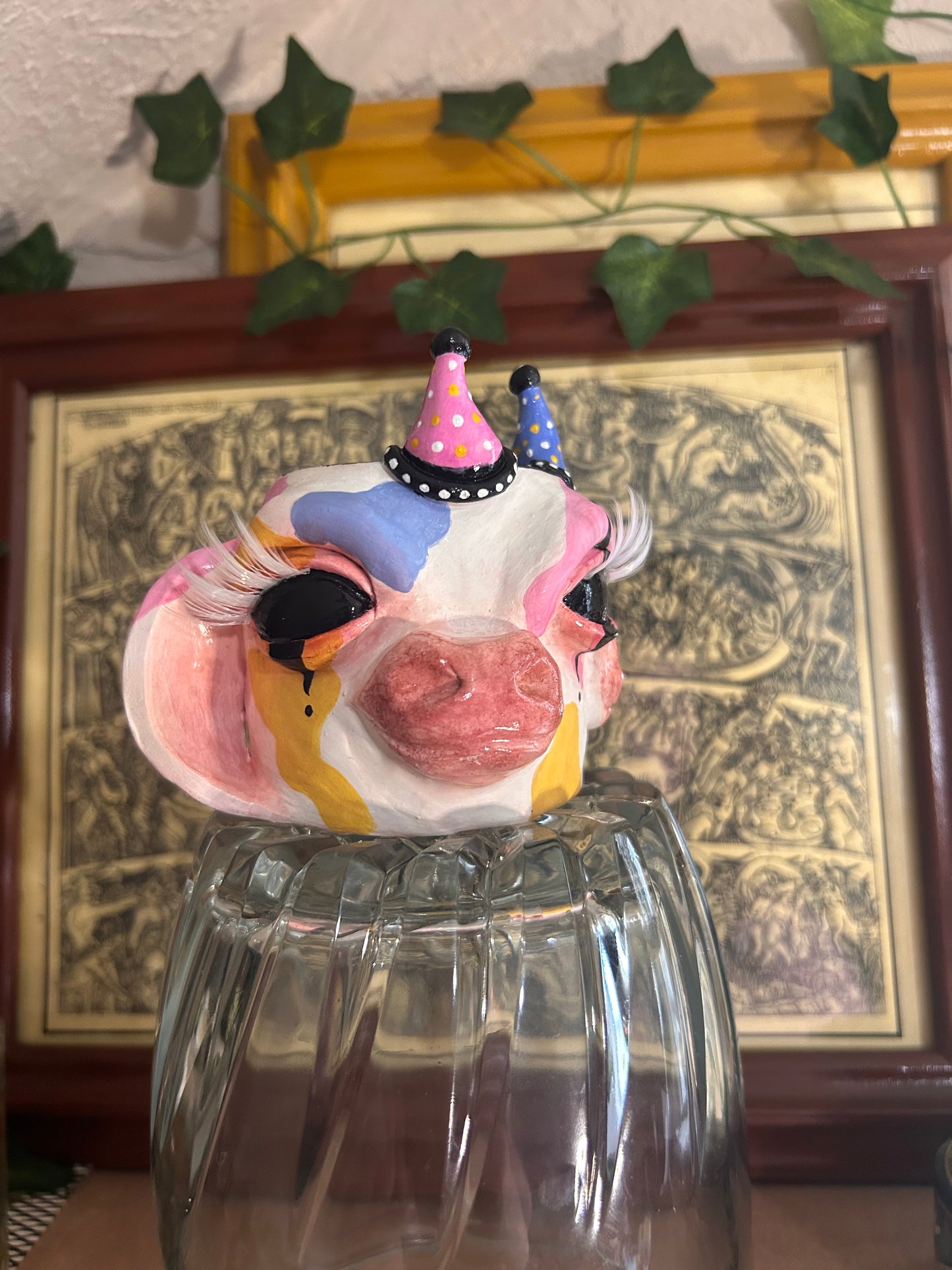 Parti The Two Headed Clown Calf