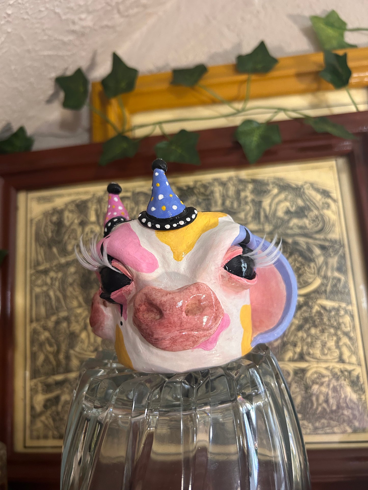 Parti The Two Headed Clown Calf