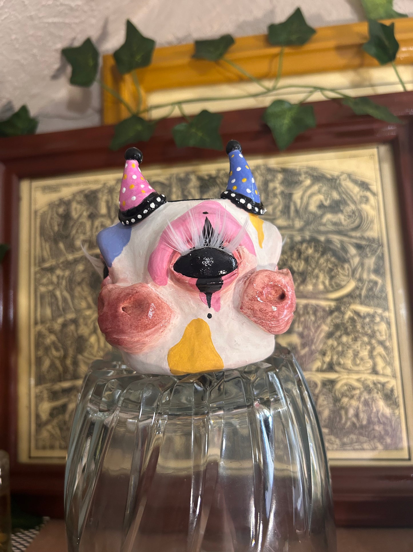 Parti The Two Headed Clown Calf