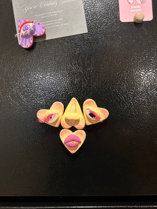 Pink Lemonade Magnet Set
