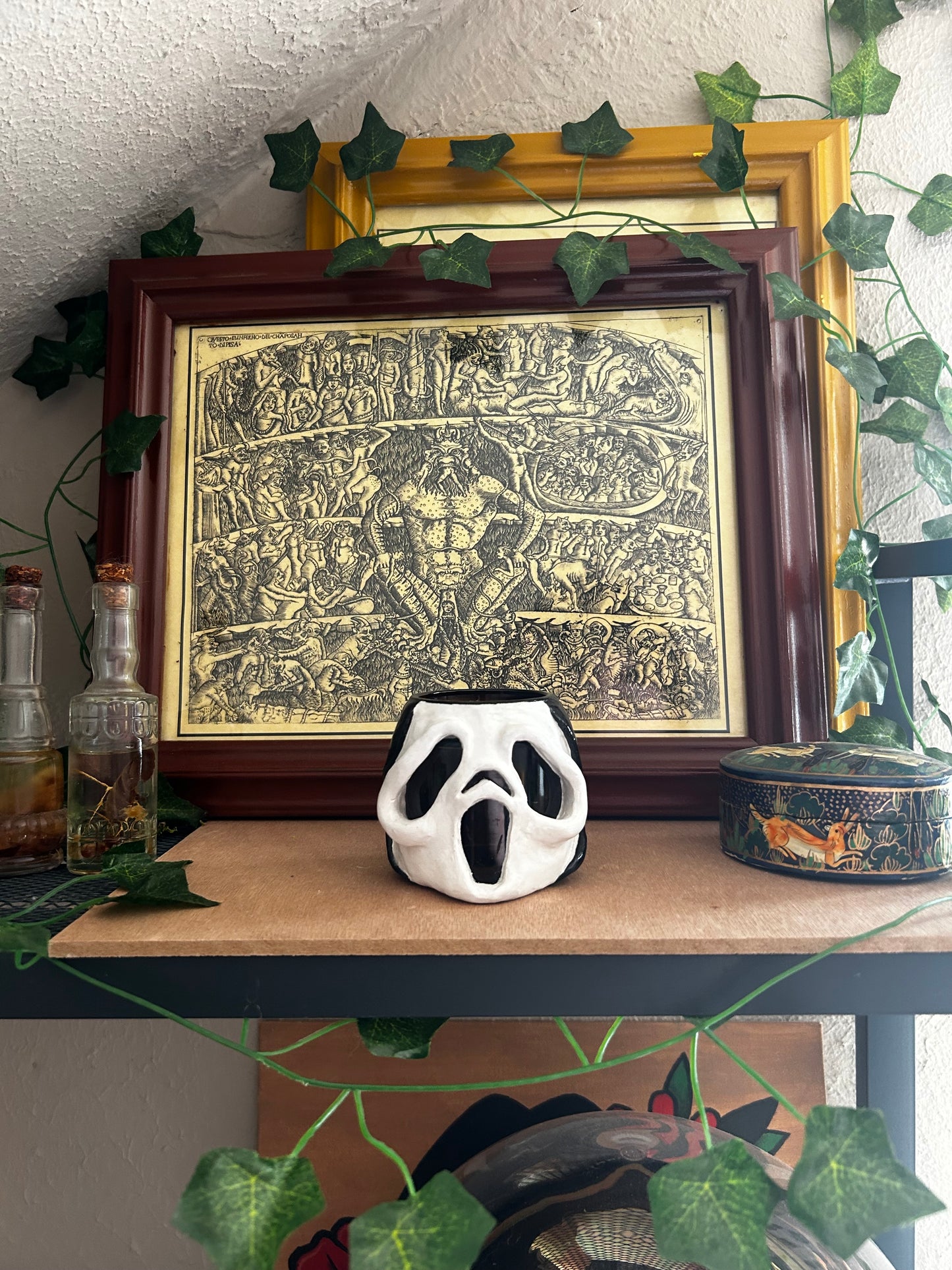 Ghost Face Candlelight Jarhed